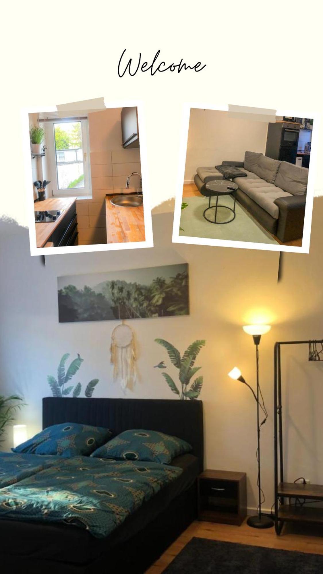Gruene Oase Mit Balkon I Eg Apartment Duisburg Bagian luar foto